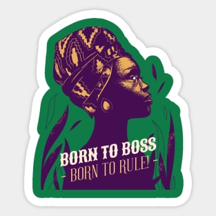 Eldest sibling bossy ruler Sticker